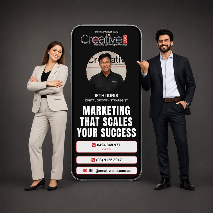 MyECard digital business card mockup
